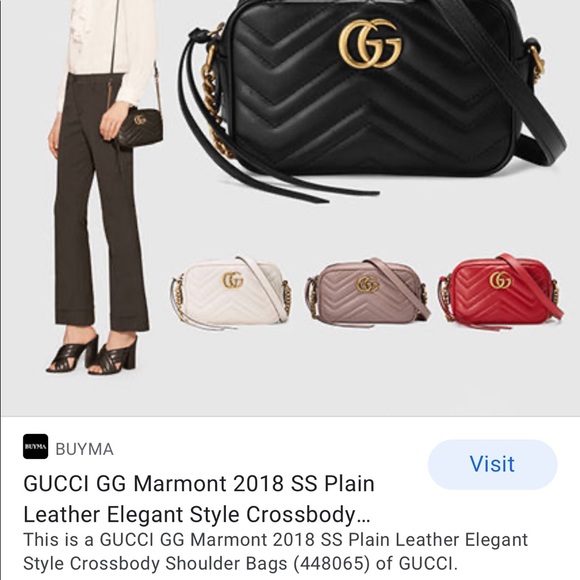 Made in Italy Gucci GG Marmont - Picture 3 of 9